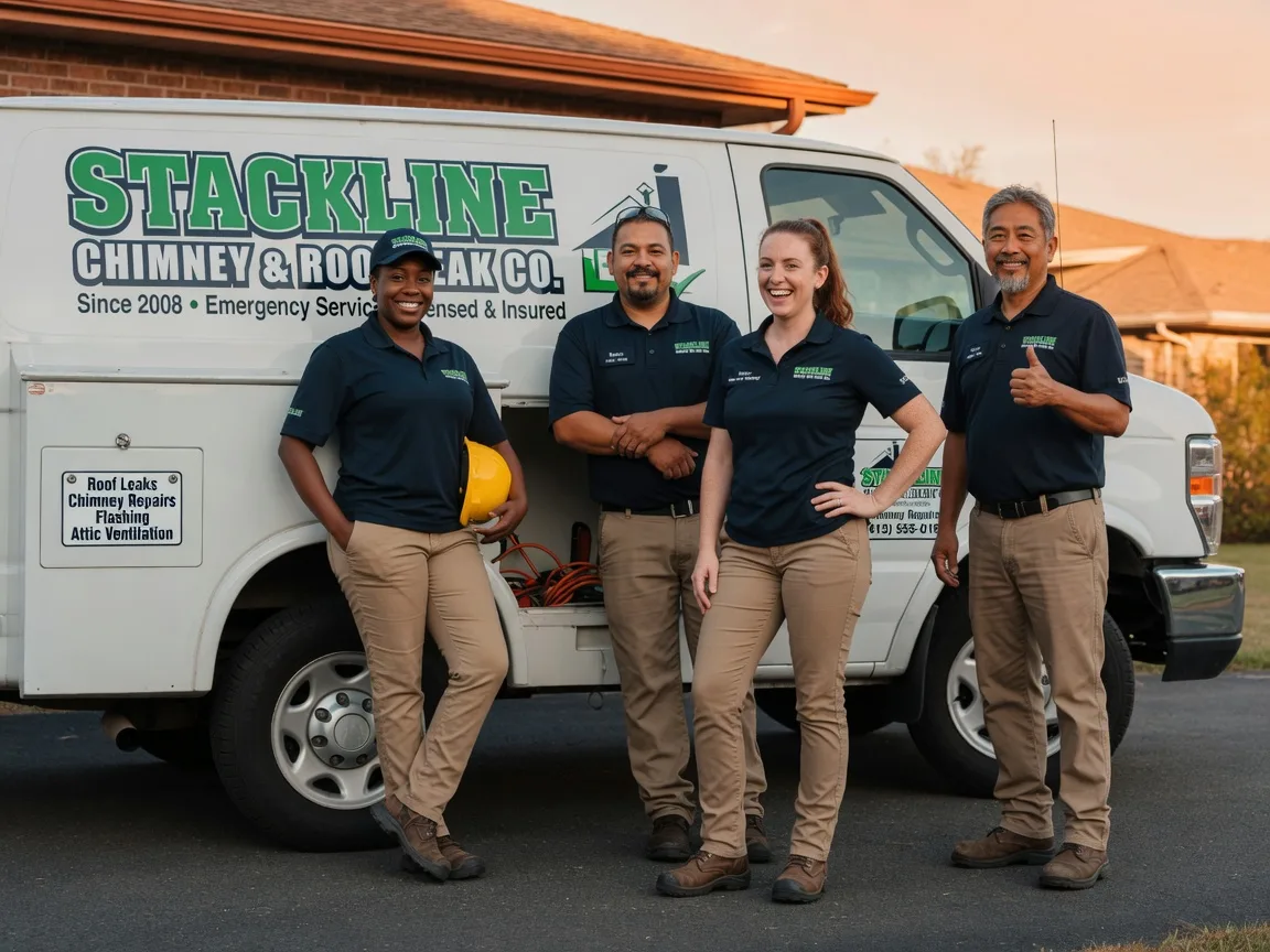 Chimney flashing repair company in Winthrop, ME